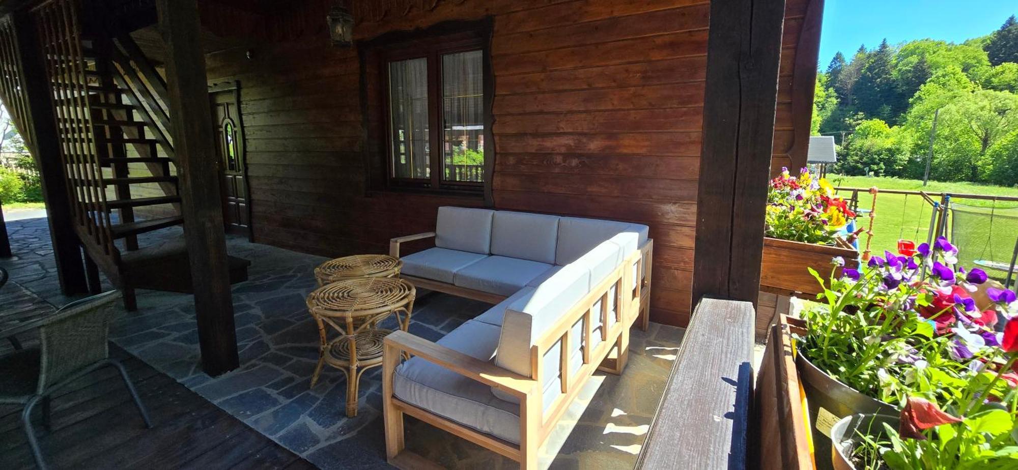 Ferienwohnung Jastrzab Ropienka Exterior foto